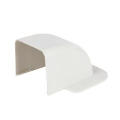 PVC Plastic Universal AC Pièces de secours décoratives Mini Split Ligne Couvre-climatiseur Couperage de conduit COUR COURTURE DROITE